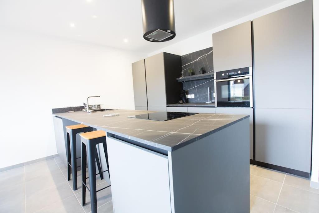 Villa En Bord De Mer Spa / Sauna Bretteville-sur-Ay ภายนอก รูปภาพ