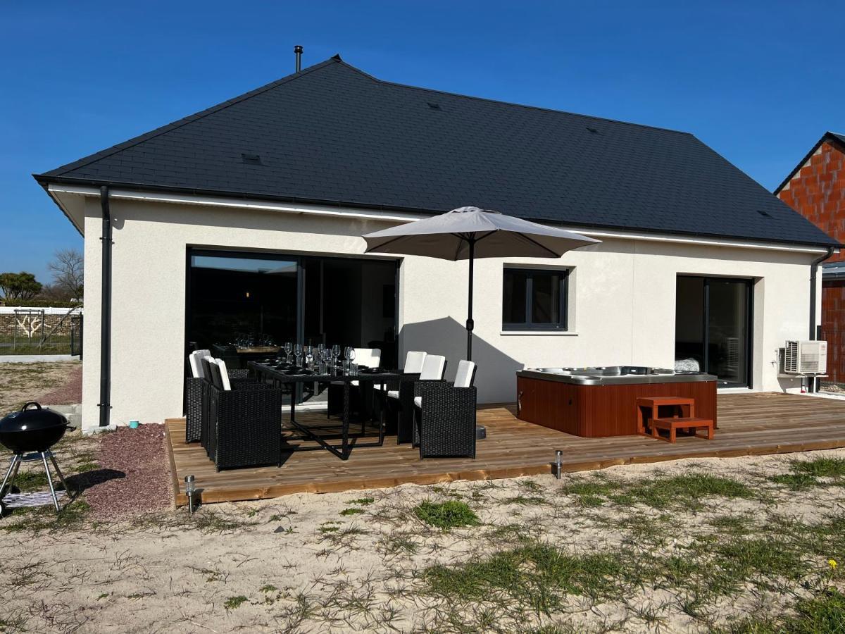 Villa En Bord De Mer Spa / Sauna Bretteville-sur-Ay ภายนอก รูปภาพ